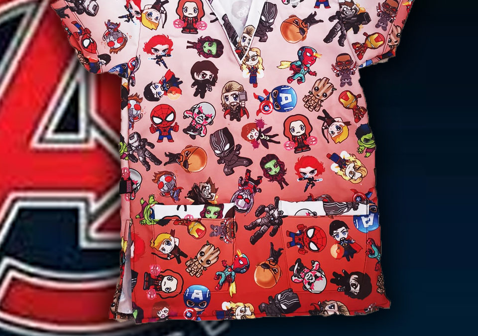 Q142. Avengers Chibi Red