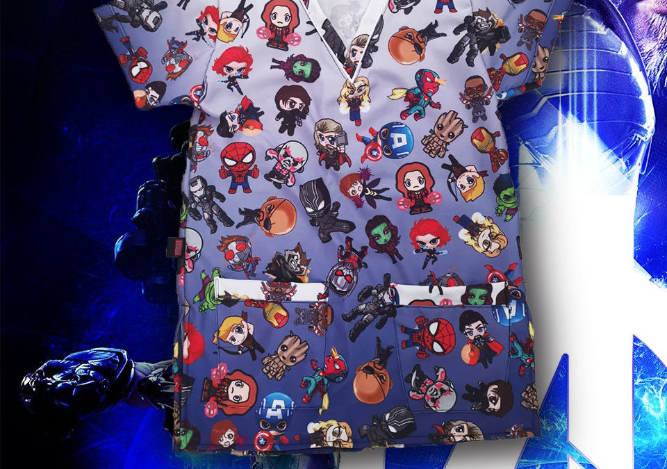 Q141. Avengers Chibi Blue